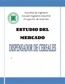 ESTUDIO DEL MERCADO. DISPENSOR DE CEREALES