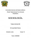 Sociología. Teoría características