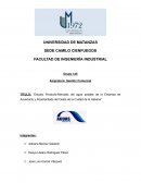 Estudio Producto-Mercado del agua potable de la Empresa de Acueducto y Alcantarillado del Oeste de la Ciudad de la Habana