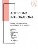 Actividad integradora Economia No.1