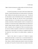 Análisis de los acuerdos de paz en El Salvador