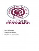 Ensayo: “El arte de la guerra”