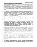 Experimento Hawthorne en la productividad laboral